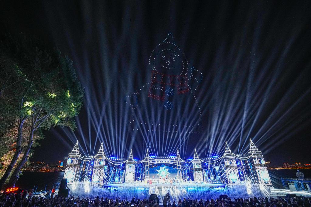 大型实景演出《遇见·哈尔滨》上演