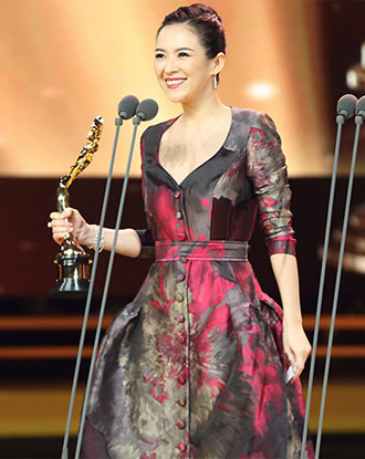 章子怡北影节封后 王家卫：替宫家争脸