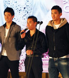 林丹、肖钦、蔡赟