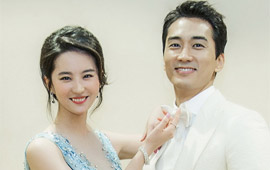 刘亦菲“调戏”宋承宪 卖萌九连拍