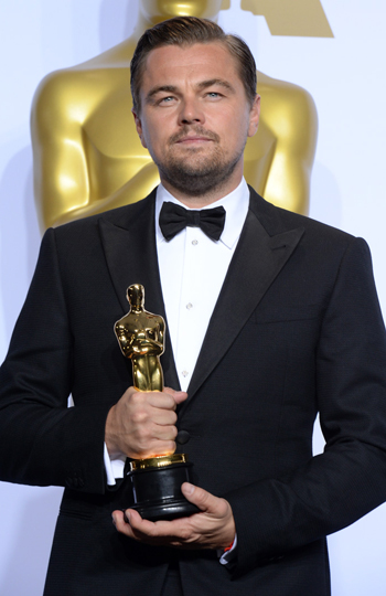 &ldquo;小李子&rdquo;终圆梦获最佳男主角奖