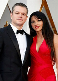 马特&middot;达蒙携妻亮相