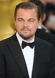 莱昂纳多帅气亮相