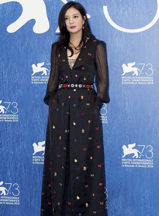 第73届威尼斯电影节赵薇亮相
