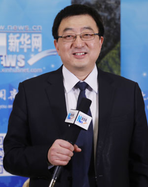 陳健忠接受新華網專訪
