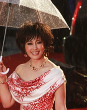 刘晓庆走上红地毯