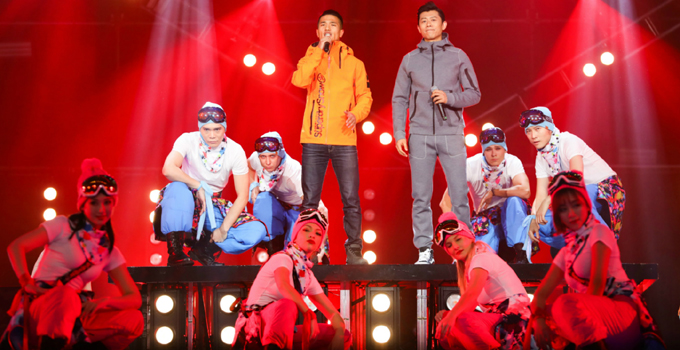 奥运冠军携手群星 录制北京卫视跨年盛典助力冬奥