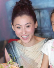 张柏芝委婉否认复合传闻