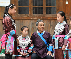 七旬侗族老人的大歌不了情