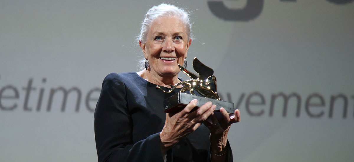 瓦妮莎·雷德格瑞夫獲第75屆威尼斯電影節終身成就金獅獎