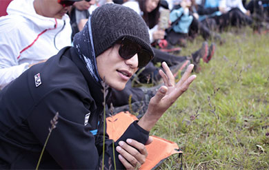 2018行走过半 陈坤赤脚与行者自在围谈