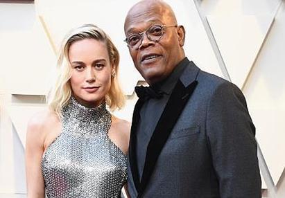 【红毯】&ldquo;惊奇队长&rdquo;布丽&middot;拉尔森搭档塞缪尔&middot;杰克逊