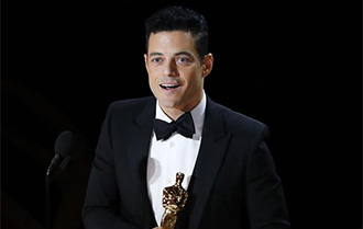 拉米&middot;马雷克获颁最佳男主角奖