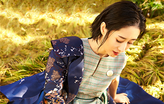 刘敏涛意境大片 手持罗扇半遮面