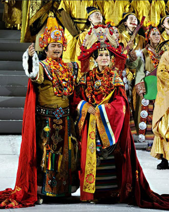 《文成公主》首演 谭晶用灵魂歌唱震撼京城