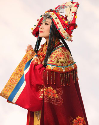 《文成公主》曝剧照 谭晶领衔10日亮相国家大剧院