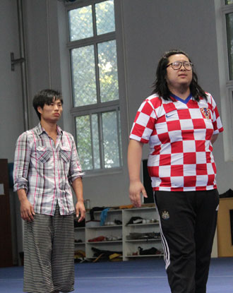 《我不是成龙》排练照