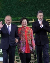 吴宇森夫妇、吴秀波