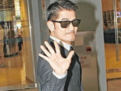 郭富城闻撞车与旧爱黑脸离开