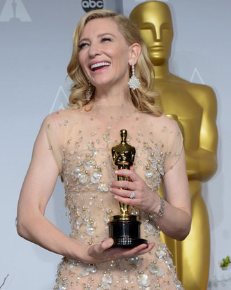 凯特-布兰切特获封奥斯卡影后