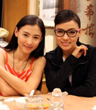 张柏芝宴请好友陈思思