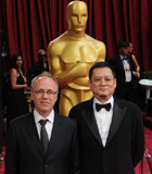 《一代宗师》服装设计张叔平亮相红毯