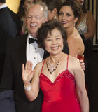 好莱坞导演理查德·安德森携张曼君出席奥斯卡