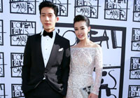 井柏然李冰冰戛纳携手《Carol》首映礼红毯