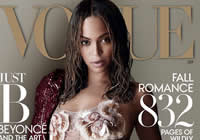 碧昂斯登雜志封面 著黑色蕾絲裙秀火辣身材