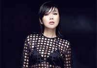 閆妮寫真性感破表 神秘網格裝演繹欲望都市