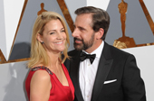 第88届奥斯卡 史蒂夫卡瑞尔红毯秀恩爱