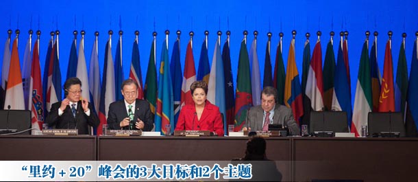 “里约＋20”峰会的3大目标和2个主题
