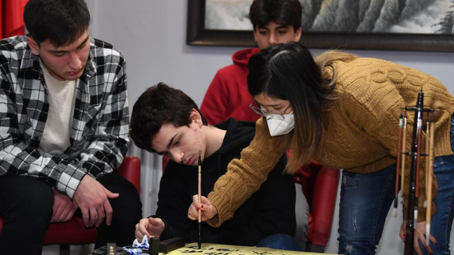 在土耳其高校感受“中文热”