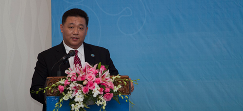 张力军在2013年APEC中国日活动中演讲