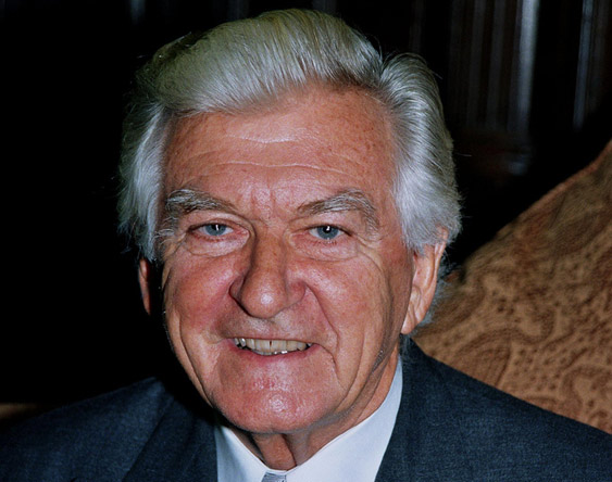 澳大利亚前总理鲍勃&bull;霍克