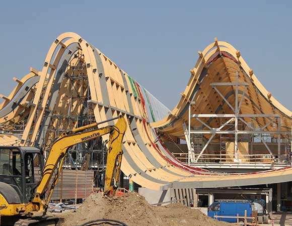 米兰世博会开幕临近 场馆建设进入攻坚阶段