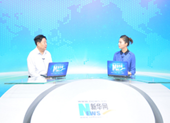 李子彬做客做客《新华访谈》谈中小企业投融资