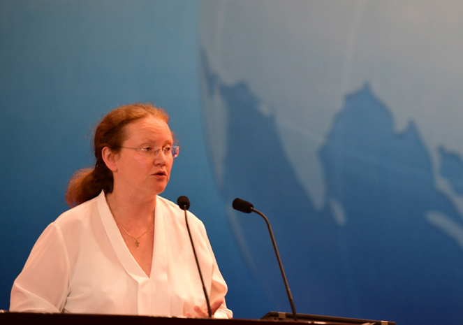 法国Engie集团执行副总裁蓝敏娜演讲