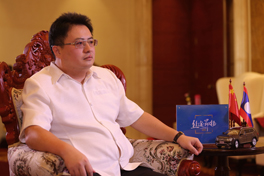 老挝 &ldquo;丝途&middot;昂扬&rdquo; 考察团走访老挝中华总商会