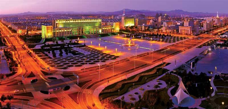 赤峰新城区夜景