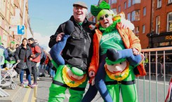 都柏林庆祝圣帕特里克节