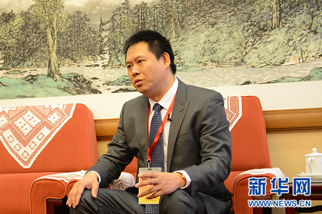 新华网专访上海至精国际船舶管理股份有限公司董事长汪永健