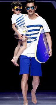 董文梅&middot;T100亲子童装发布