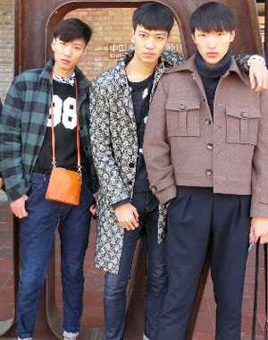 中国国际时装周面试男模