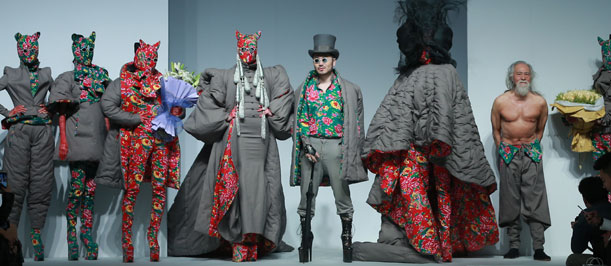 2015秋冬 中国国际时装周 胡社光作品发布