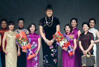 郑海霞亮相2015杭州时尚周