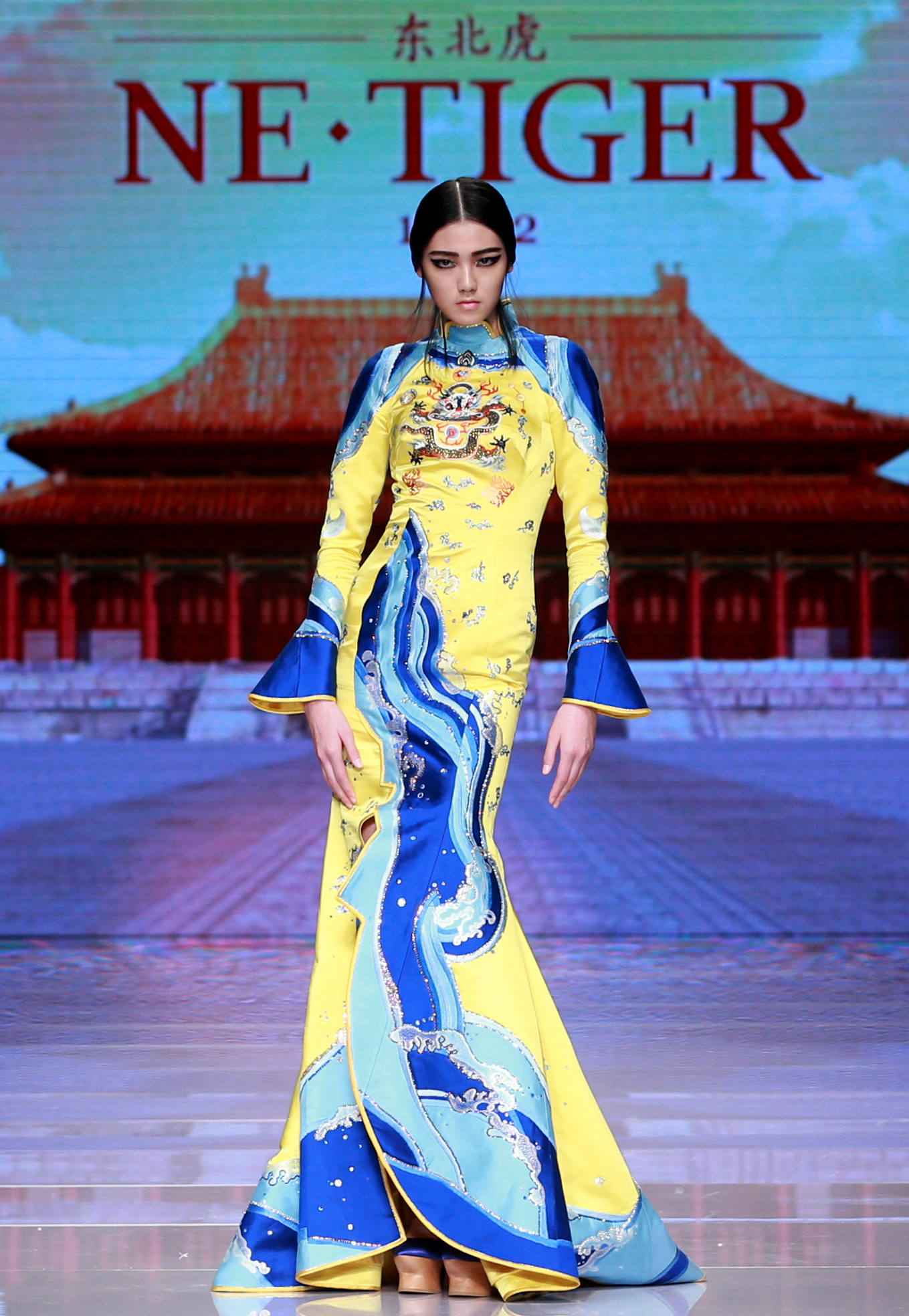 清&middot;旗袍 &mdash;&mdash;NE&middot;TIGER 2016高级定制华服发布会