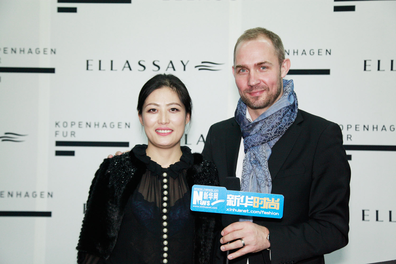 哥本哈根皮草市场与商务拓展副总裁Kasper接受新华时尚访问