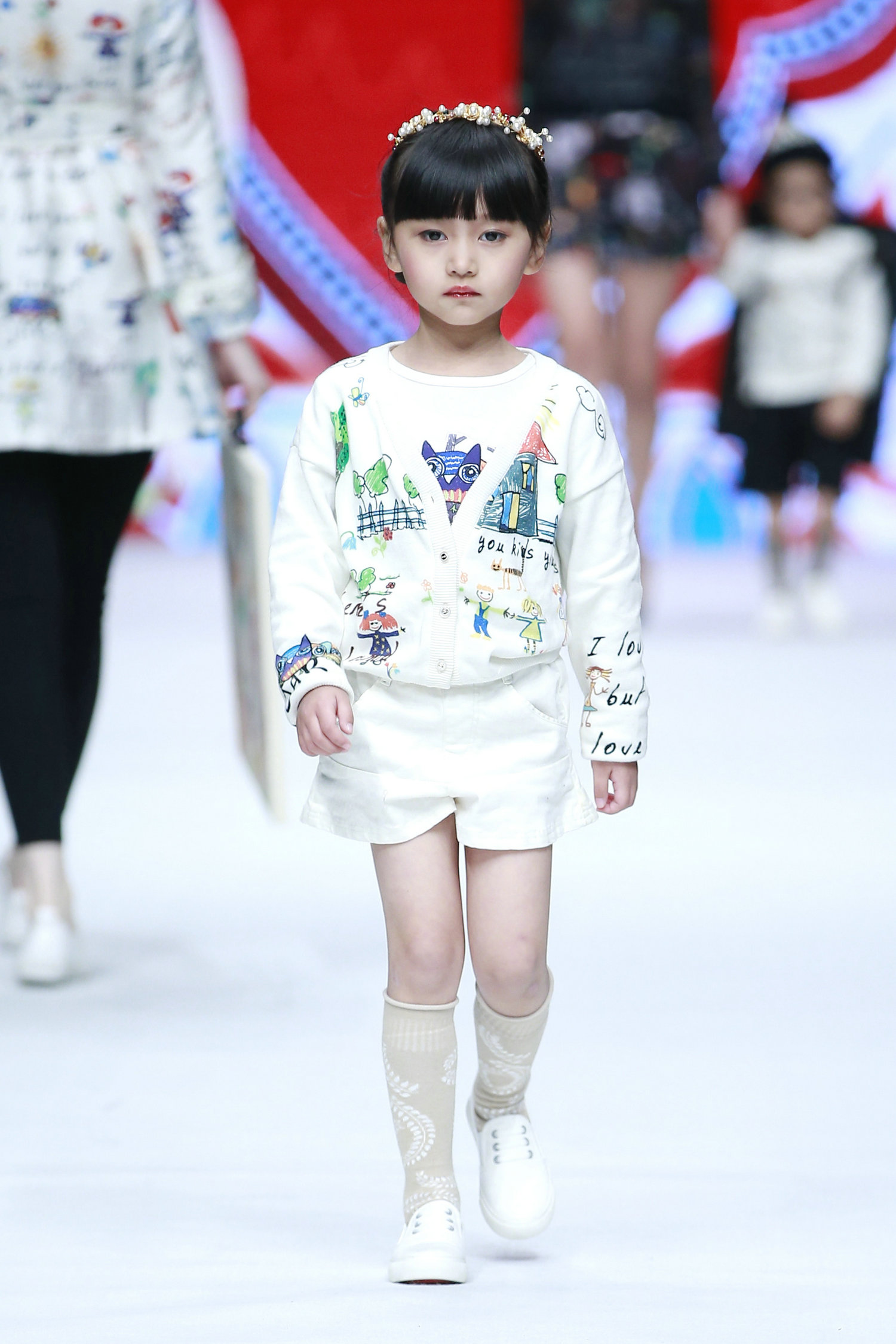 2016春夏系列中国国际时装周 优佳亲子装发布