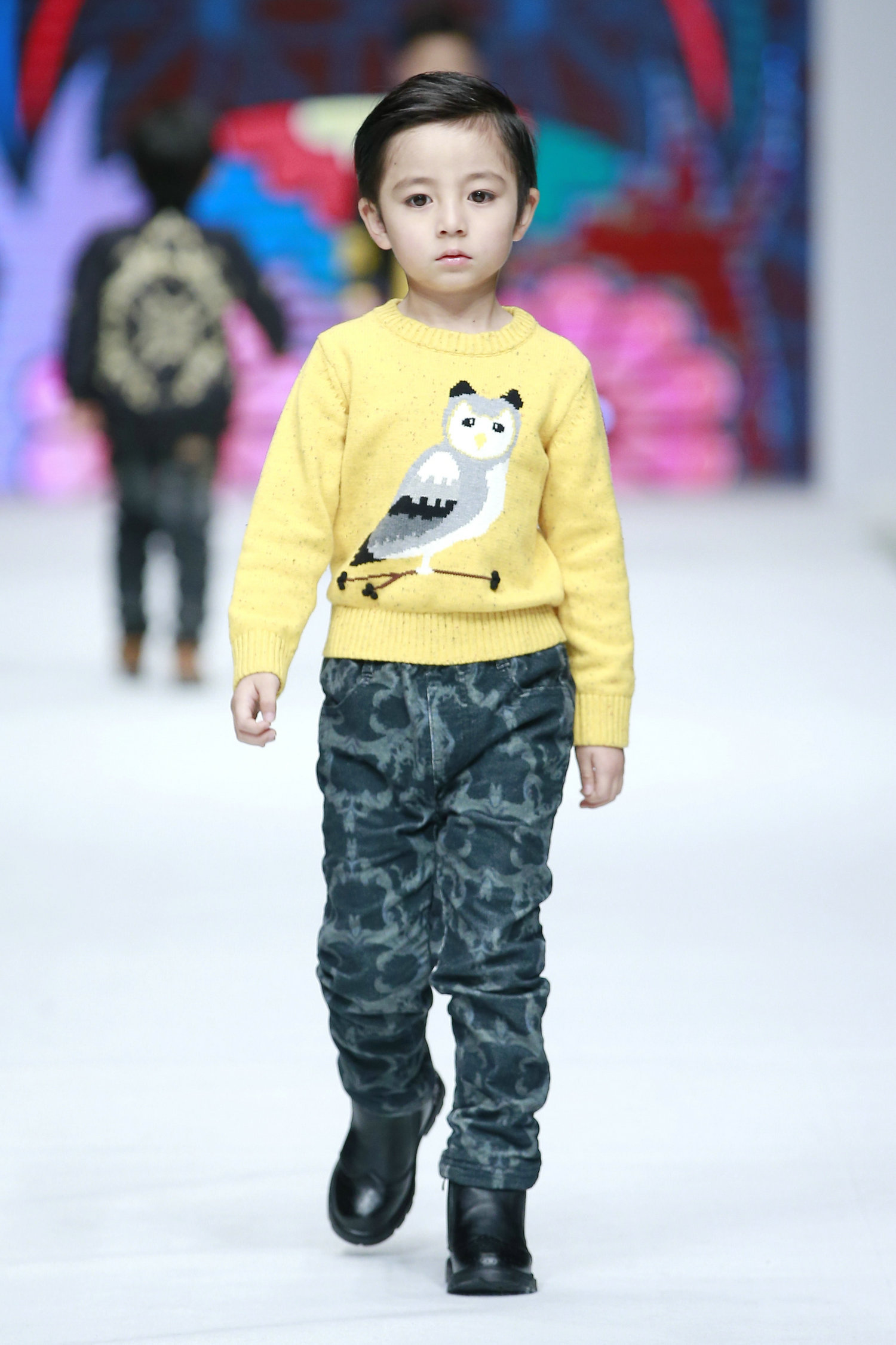 2016春夏系列中国国际时装周 优佳亲子装发布